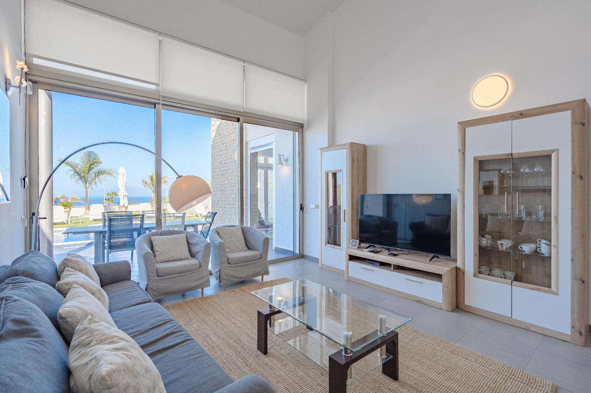 Villa Elisabetta, Luxury Villa With Heated Pool Ocean View In Adeje, Tenerife Costa Adeje  Extérieur photo