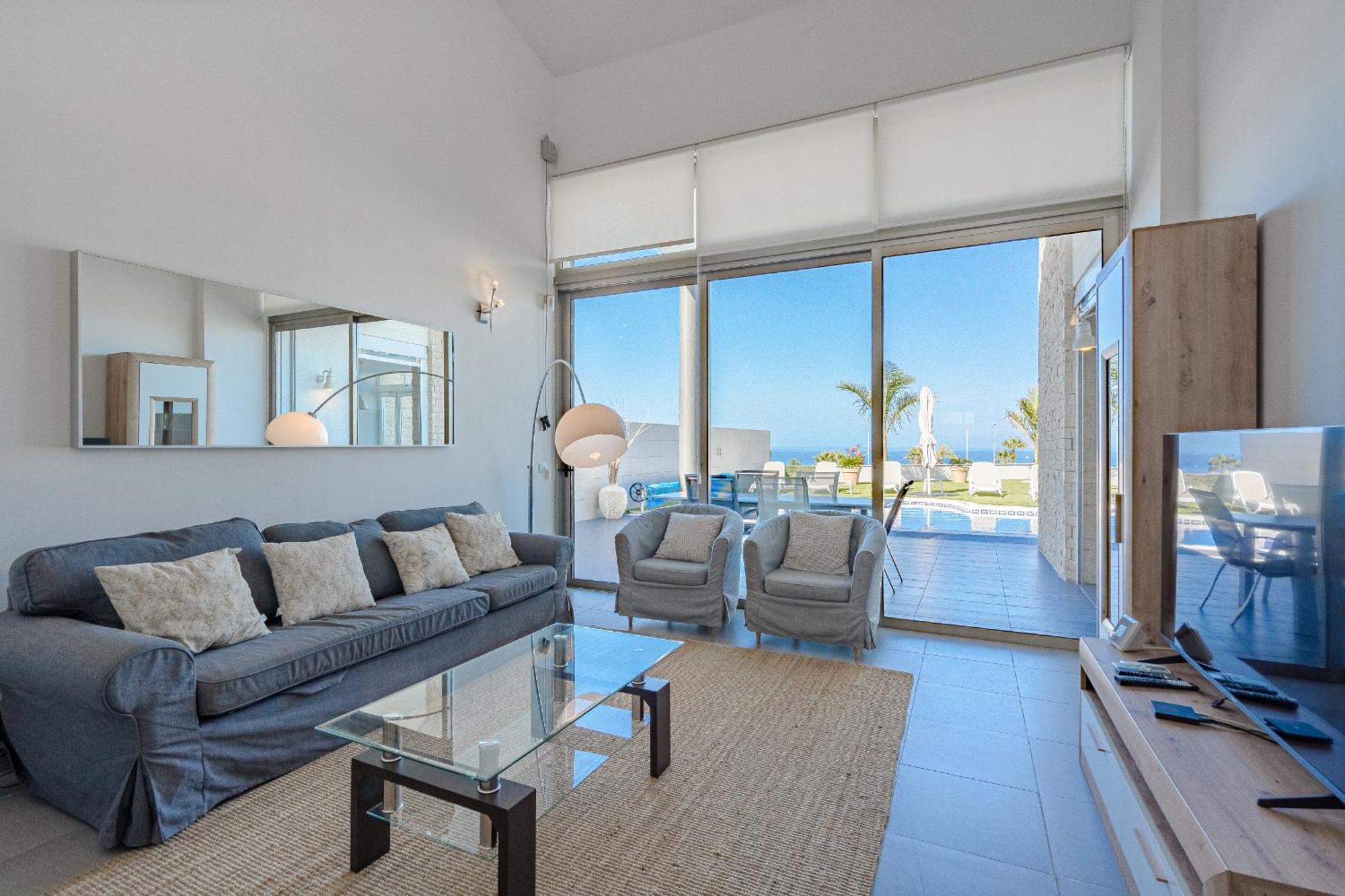 Villa Elisabetta, Luxury Villa With Heated Pool Ocean View In Adeje, Tenerife Costa Adeje  Extérieur photo