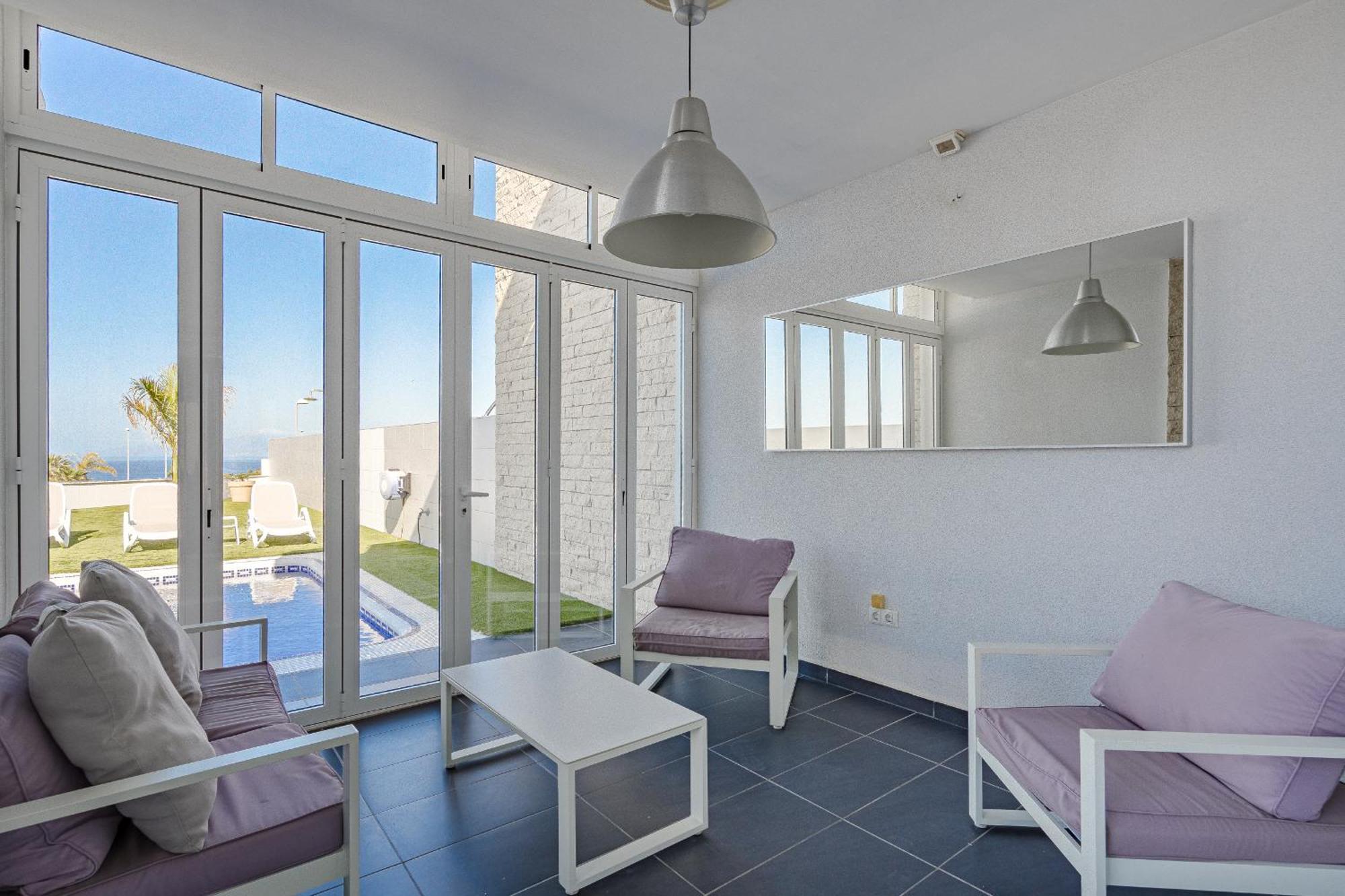 Villa Elisabetta, Luxury Villa With Heated Pool Ocean View In Adeje, Tenerife Costa Adeje  Extérieur photo