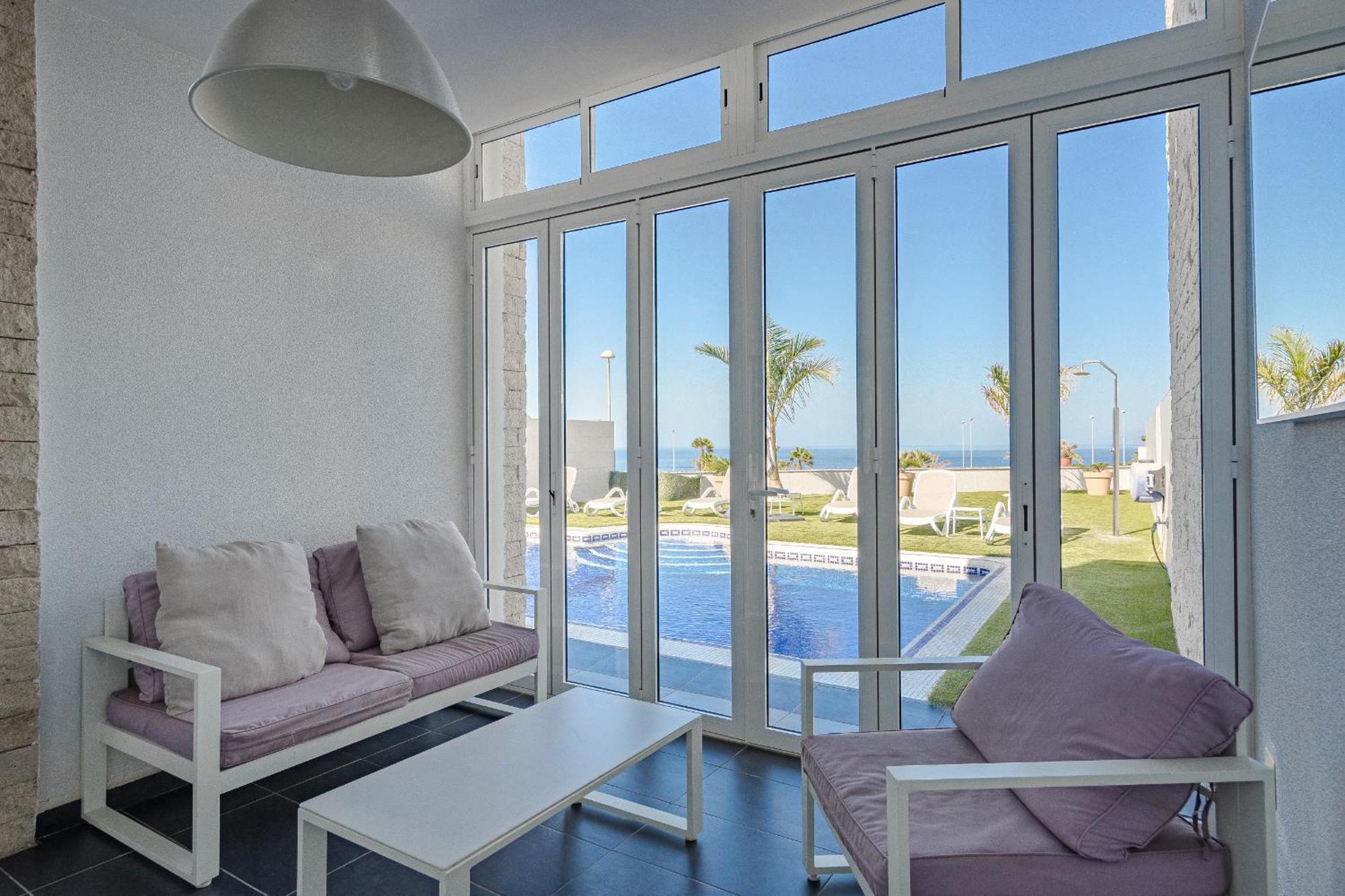 Villa Elisabetta, Luxury Villa With Heated Pool Ocean View In Adeje, Tenerife Costa Adeje  Extérieur photo