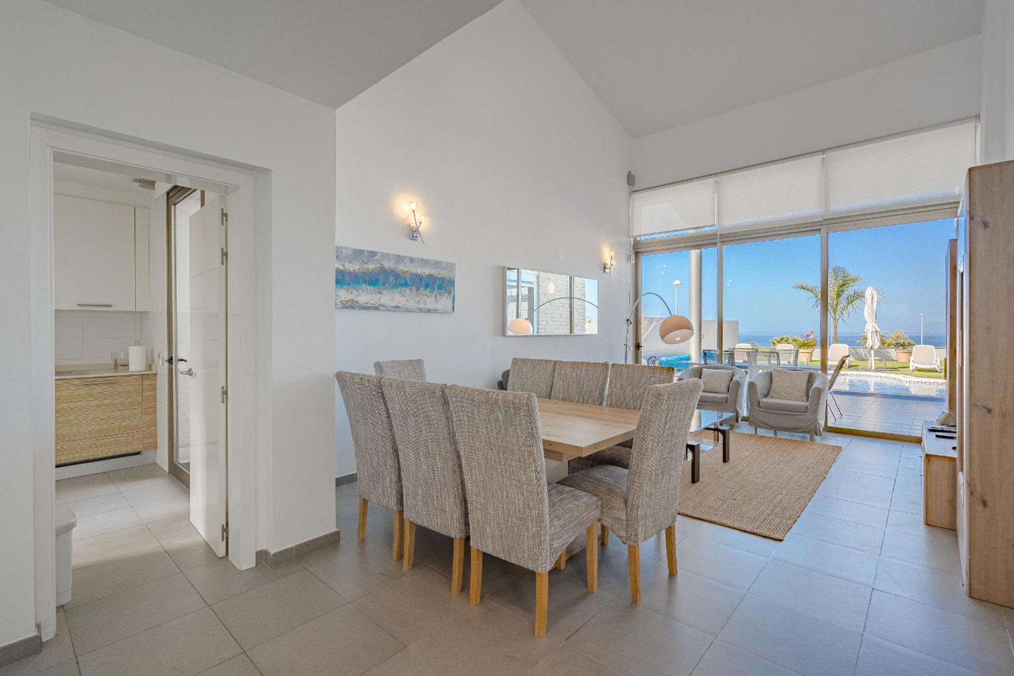 Villa Elisabetta, Luxury Villa With Heated Pool Ocean View In Adeje, Tenerife Costa Adeje  Extérieur photo