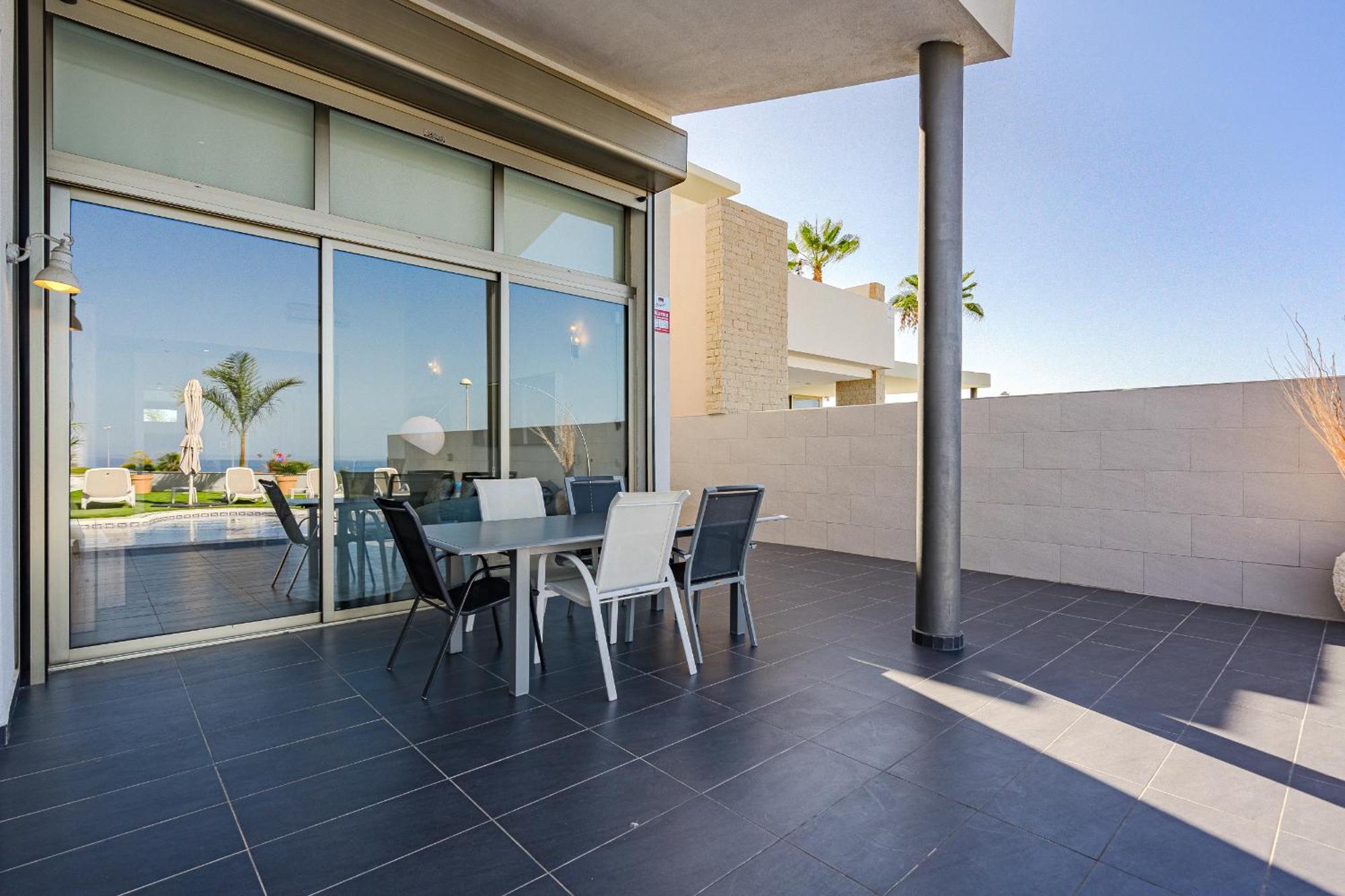 Villa Elisabetta, Luxury Villa With Heated Pool Ocean View In Adeje, Tenerife Costa Adeje  Extérieur photo